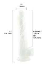 Addiction Pearl Dong - White - 7.5in