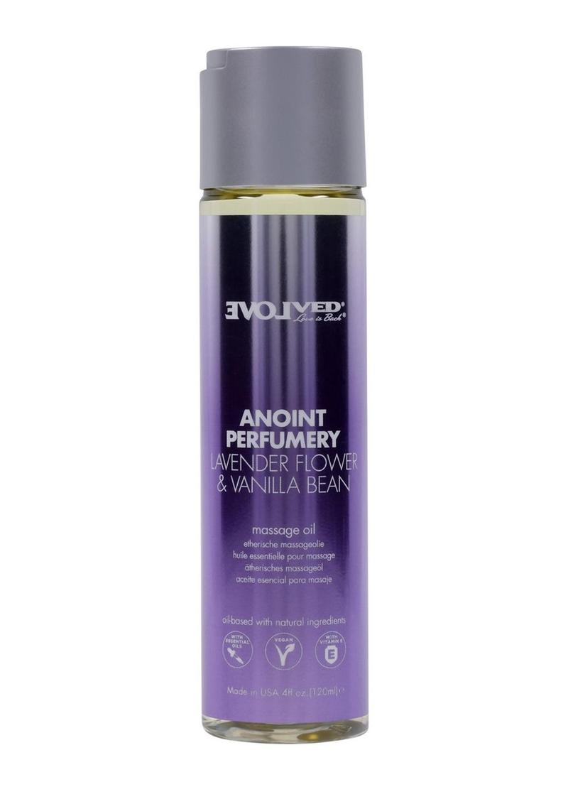 Anoint Perfumery Massage Oil Lavender Flower and Vanilla Bean