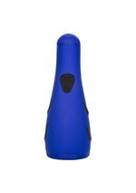 Apollo Hydro Power Stroker Silicone Masturbator Waterproof - Blue - 9.25in