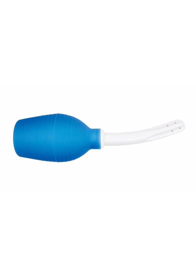 Aquaclean Large Volume 310ml Douche with One Way Valve - Blue/White