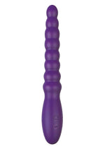 Ass-Sation Magic Wand Rechargeable Silicone Anal Vibrator - Purple