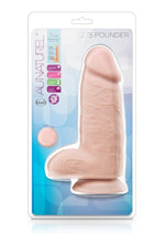 Au Naturel Pounder Dildo with Suction Cup