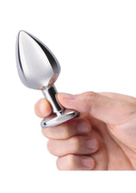 B-Vibe Jewel Metal Anal Plug Training