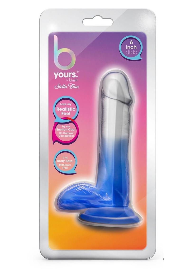 B Yours Stilla Blue Dildo