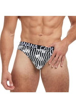 Banana Cabana Bikini Sm/Md Blk/Wht