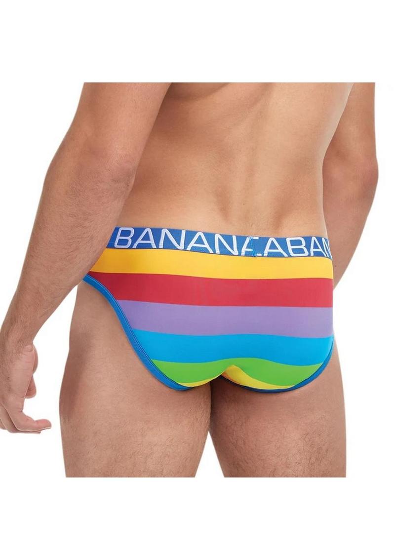Banana Cabana Brief - Rainbow - Large/XLarge