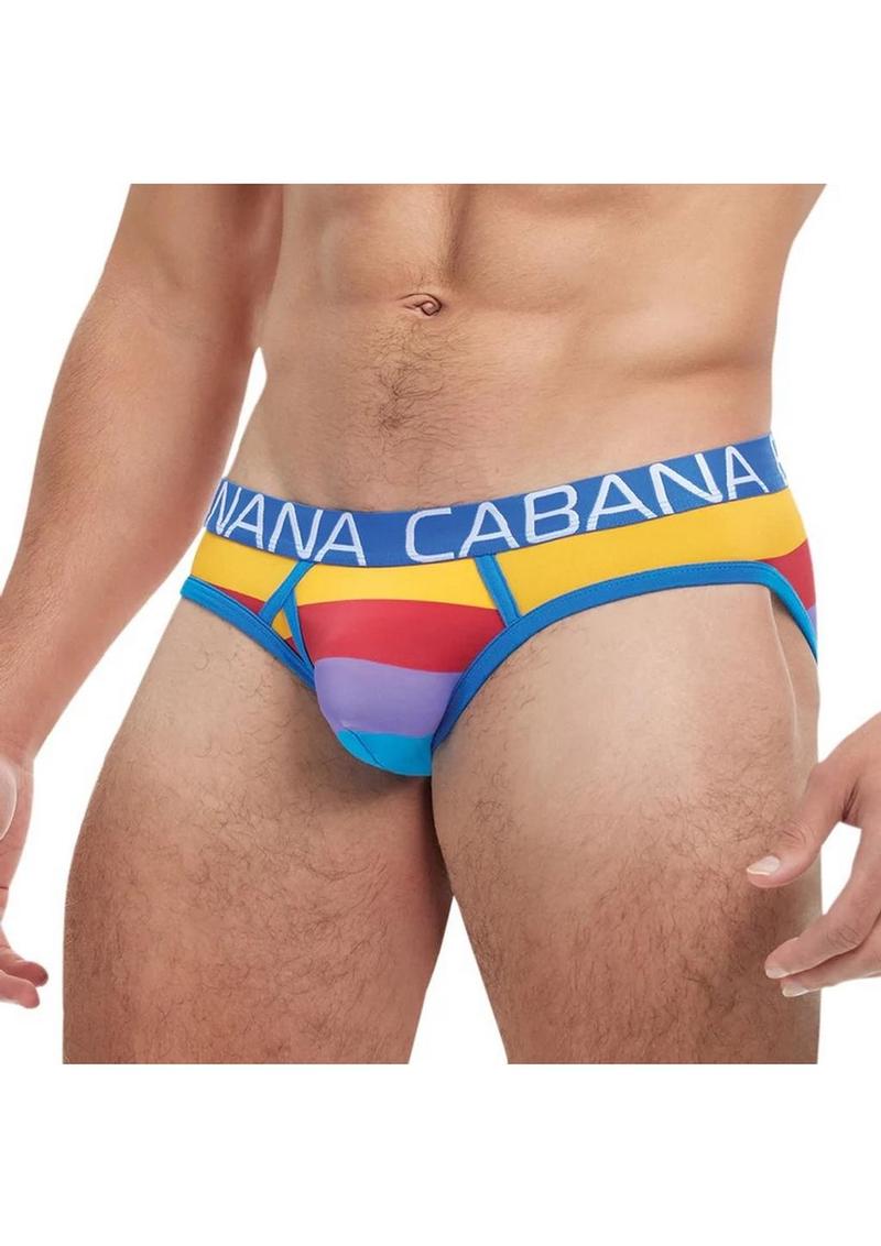 Banana Cabana Brief - Rainbow - Large/Medium