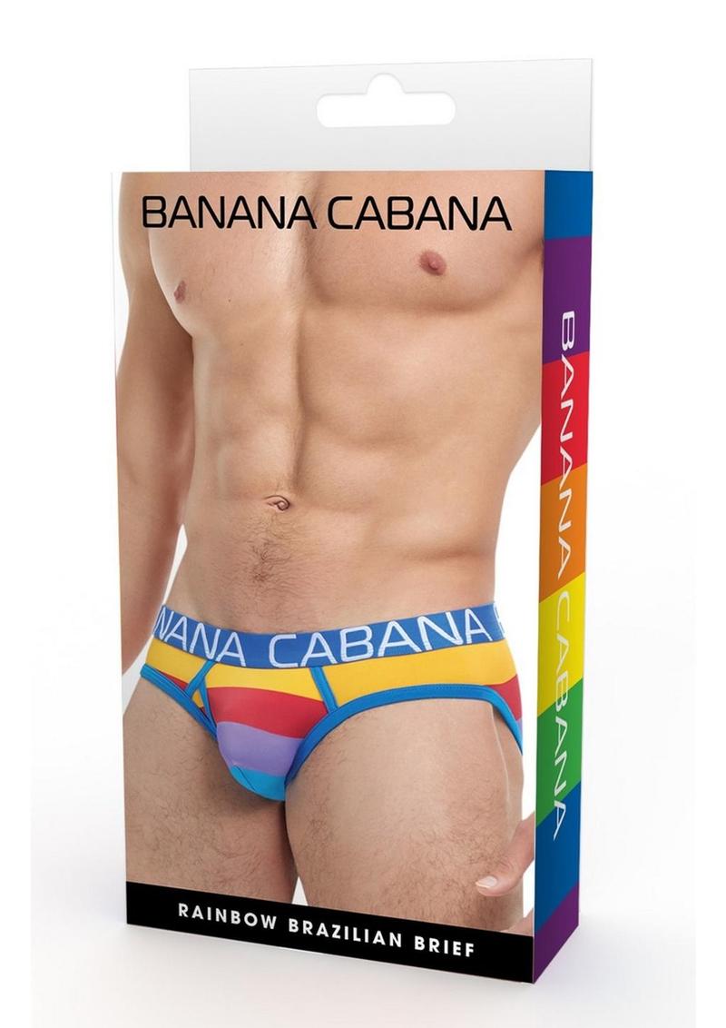 Banana Cabana Brief - Rainbow - Medium/Small