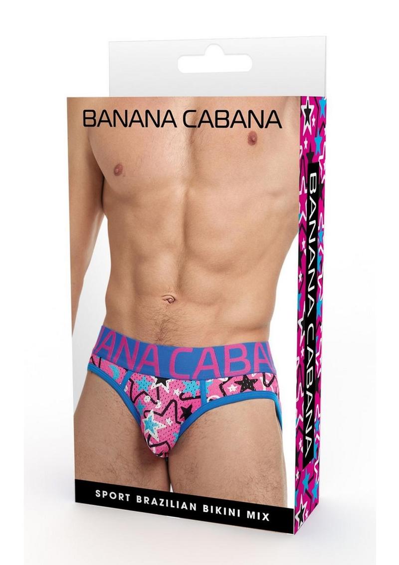 Banana Cabana Eclips Bikini Lg/XL - Purple