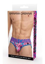 Banana Cabana Eclips Bikini - Purple - Medium/Small