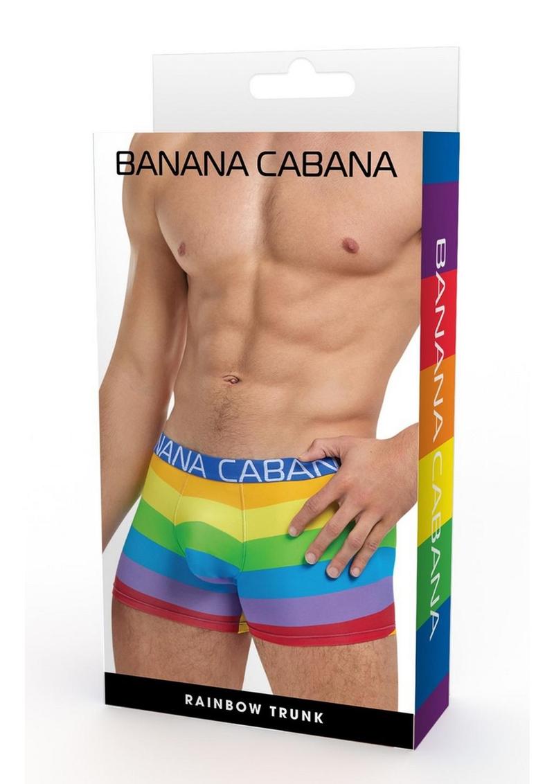 Banana Cabana Trunks - Rainbow - Large/Medium