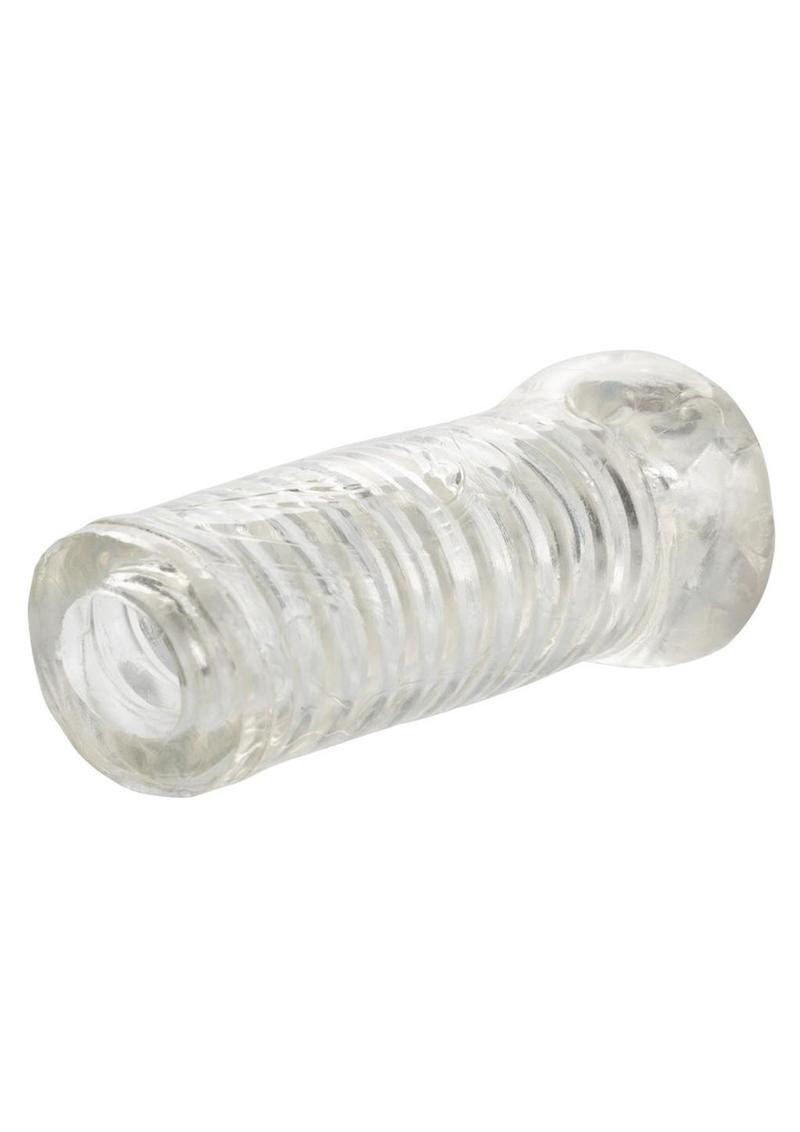 Basic Essentials Tight Masturbator - Pussy - Clear