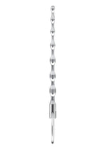 Blue Line Ribbed Urethral Sound 4.25in - Stainless - Steel