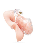 Blueline Acrylic See Thru Chastity Cock Cage