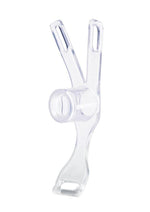 Blueline Piss-Thru Flying V Male to Female Inversion Feminizer Transformation Device - Clear