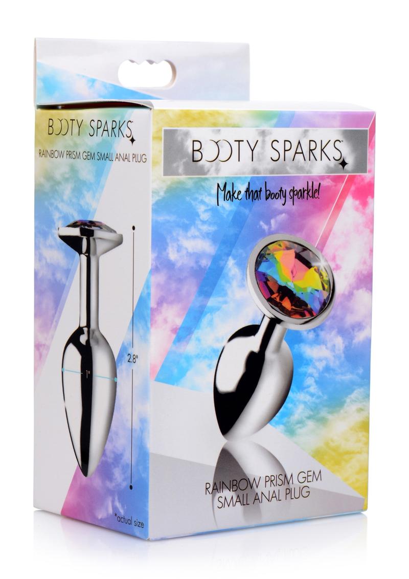 Booty Sparks Rainbow Prism Gem Anal Plug