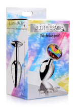 Booty Sparks Rainbow Prism Gem Anal Plug