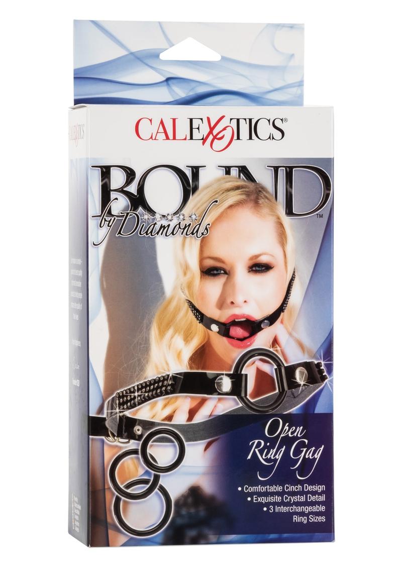Bound By Diamonds Open Ring Gag