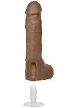 Bust It Squirting Dildo - Chocolate - 8.5in