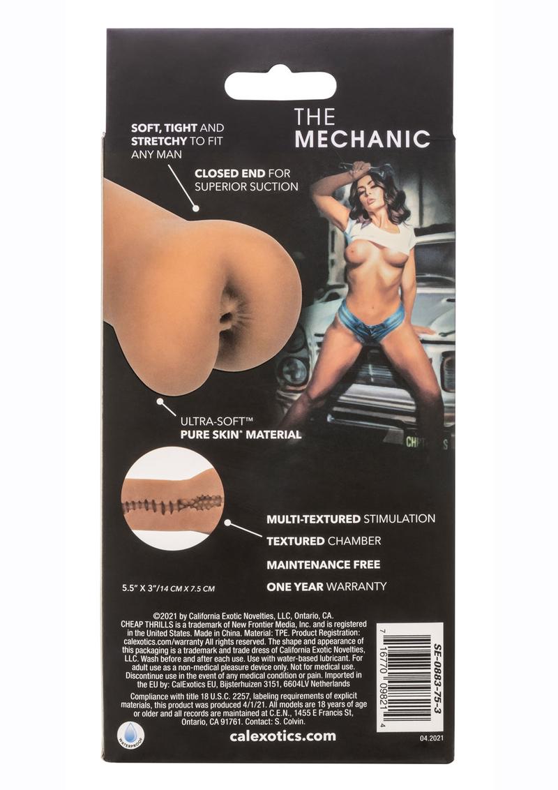 Cheap Thrills The Mechanic Stroker - Pussy - Chocolate