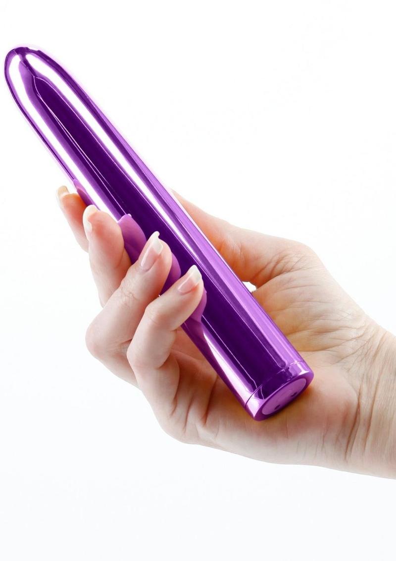 Chroma Classic Rechargeable Vibrator - Purple - 7in