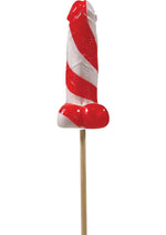 Cocktailz Liquor Flavored Pecker Pops - Red/White