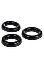 Colt 3 Ring Set Cock Rings - Black