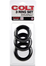 Colt 3 Ring Set Cock Rings