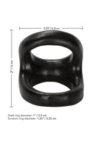 Colt Snug Tugger Cock Ring - Black
