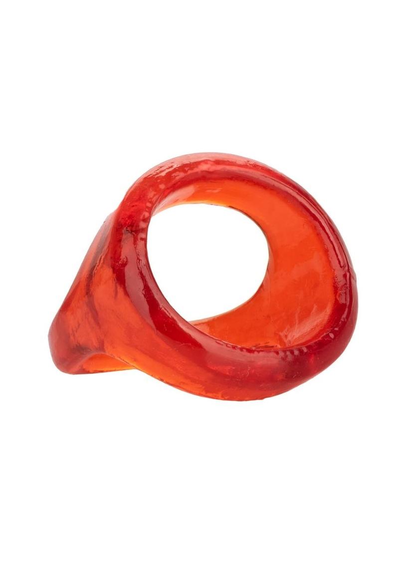 Colt XL Snug Tugger Cock Ring Scrotum Support - Red