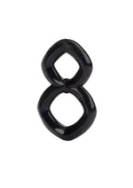 Crazy 8 Cock Ring - Black