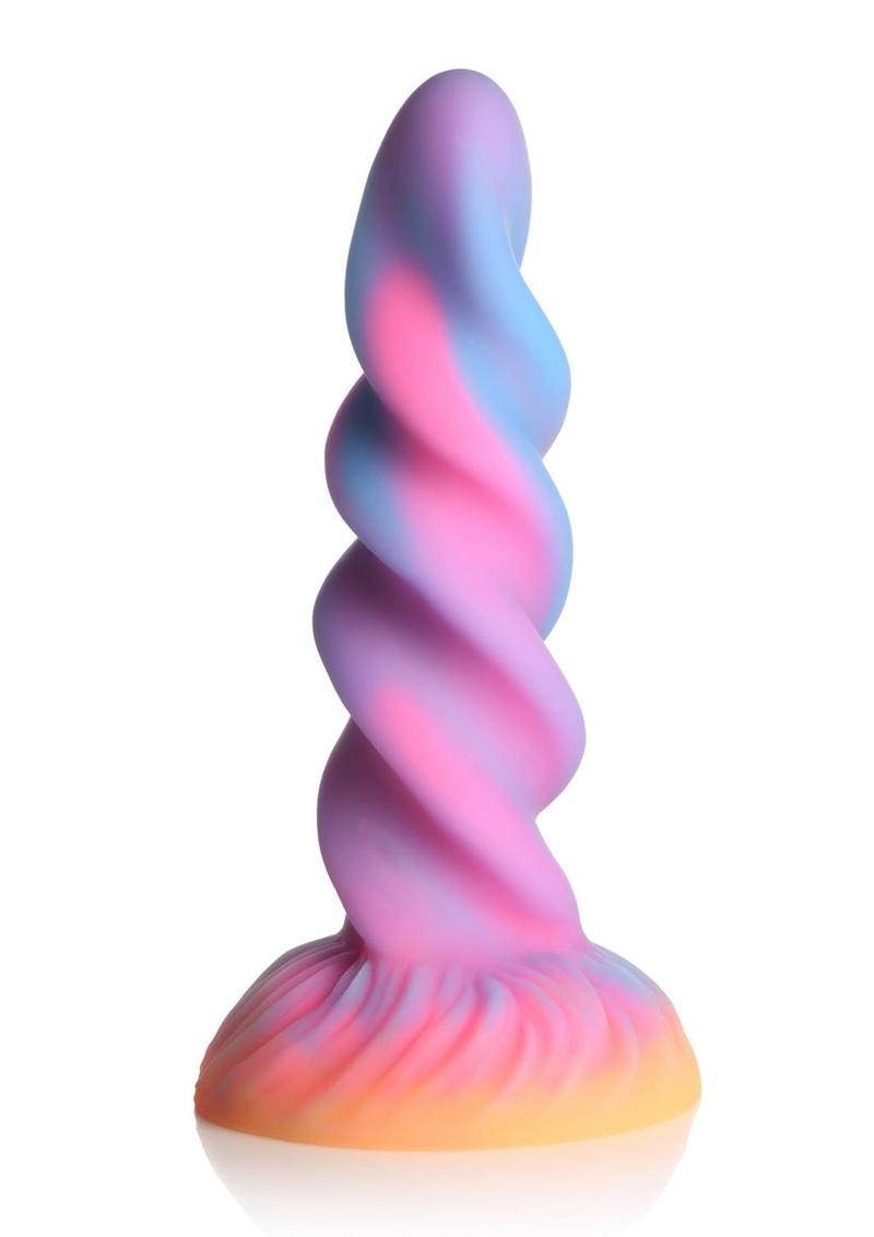 Creature Cocks Moon Rider Glow In The Dark Unicorn Silicone Dildo Naughty  Nook