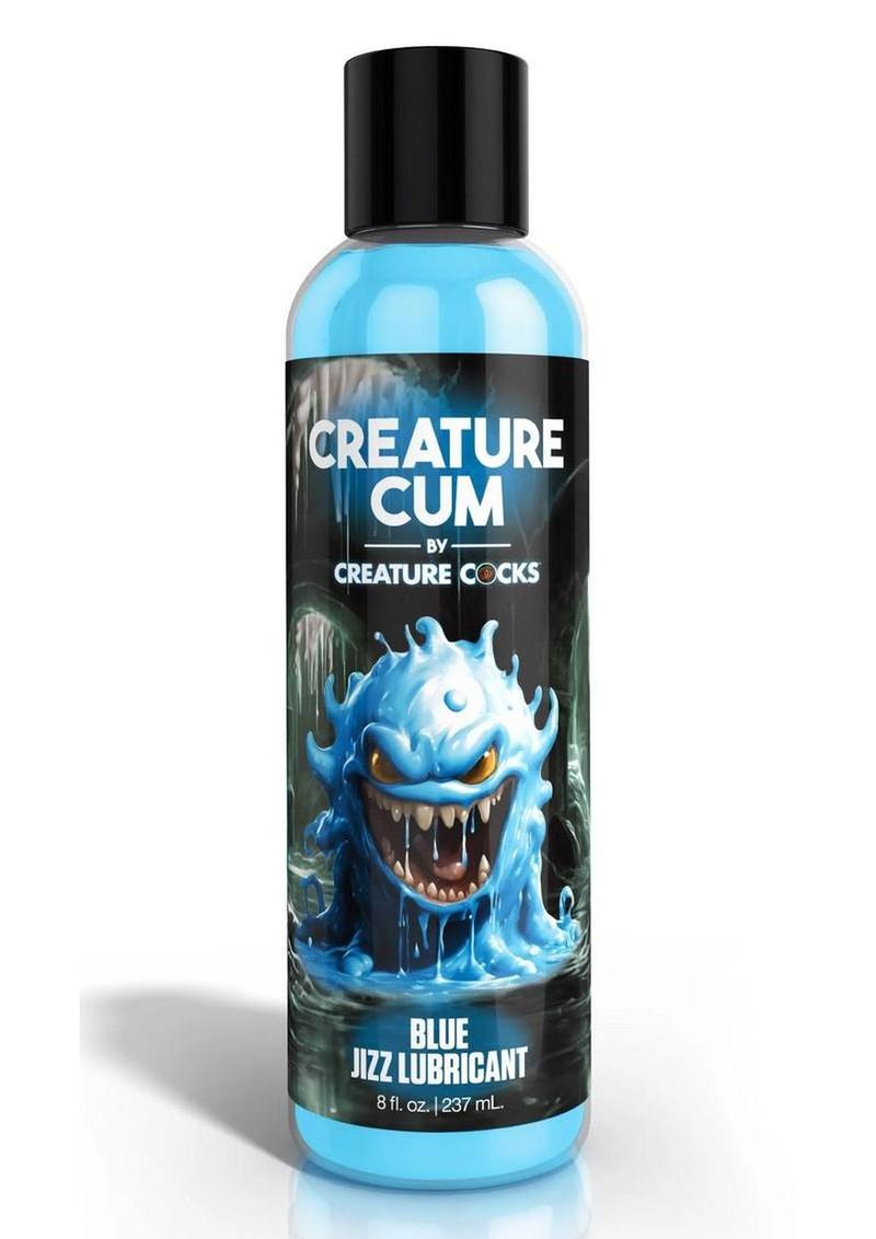 Creature Cum Blue Unscented Jizz Water Based Lubricant - Blue - 8oz
