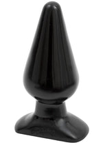Doc Johnson Classic Butt Plug - Black - Large
