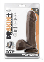 Dr. Skin Plus Posable Dildo with Balls
