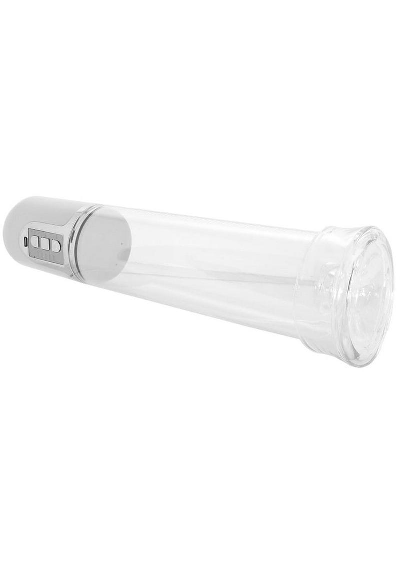 Electric Pump Rechargeable Penis Pump - Clear