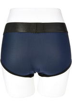 Em.Ex.. Active Harness Wear Fit Harness Boy Shorts - Blue - Small