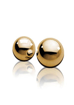 Fetish Fantasy Gold Ben-Wa Balls - Gold/Metal - .75in Diameter