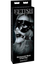 Fetish Fantasy Series Limited Edition Masquerade Mask and Ball Gag