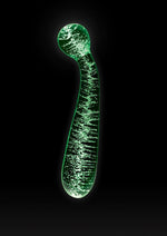 Firefly G-Spot Glass Wand - Clear/Glow In The Dark