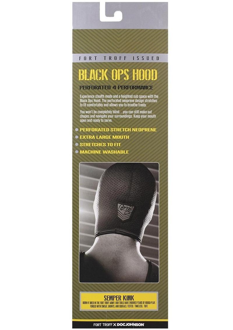 Fort Troff Black Ops Hood - Regular