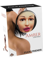 Fuck Friends Amber Inflatable Love Doll with Vibrating Vagina Waterproof