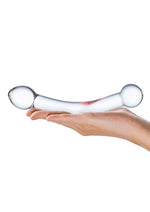 Glas Curved Glass G-Spot Stimulator - Clear - 7in