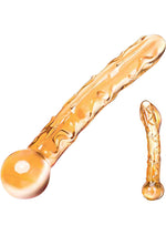Glas Orange Tickler Glass Dildo