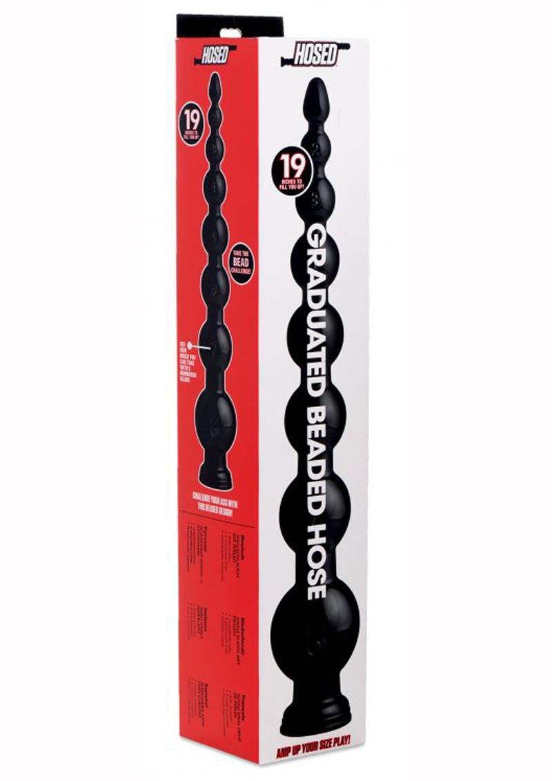 Hosed Graduated Beaded Hose - 19in Long
