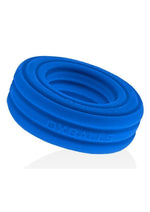 Hunkyjock Roto Grooved Gripper Ribbed Cockring - Teal Fizz