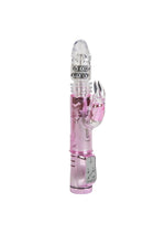 Jack Rabbit Thrusting Orgasm Beaded Rabbit Vibrator - Pink