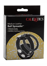 Leather Ball Spreader Cock Ring