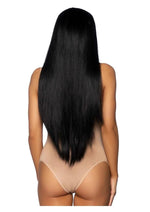 Leg Avenue Long Straight 33 Center Part Wig - Black - One Size