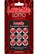 Love Me Lotto Scratch Off Tickets - 12 Per Pack